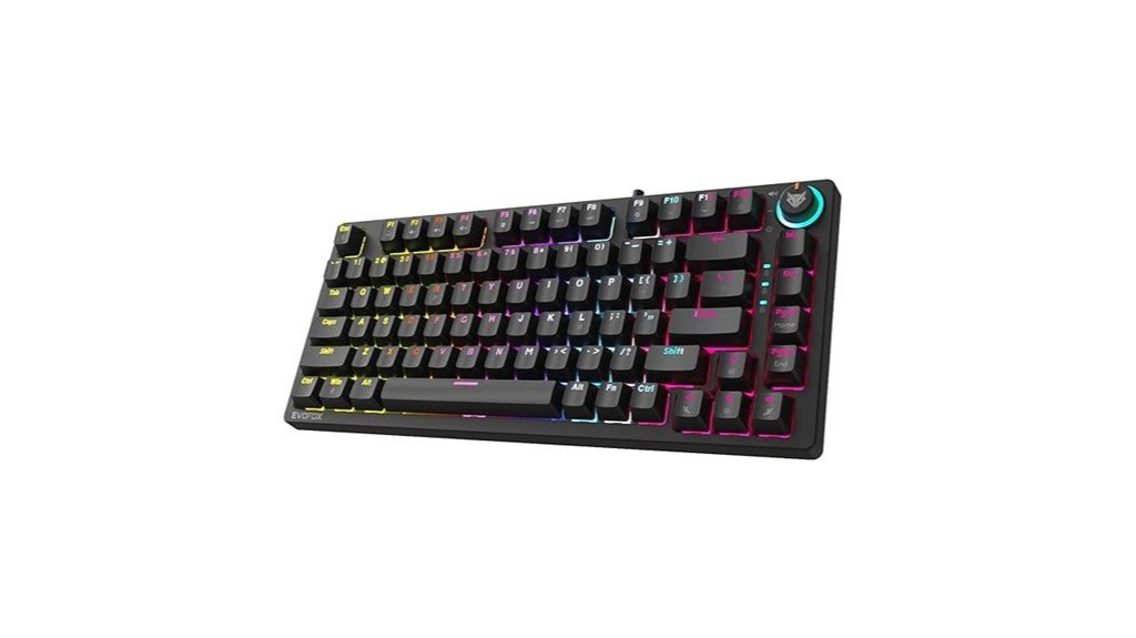 compact mechanical gaming keyboard