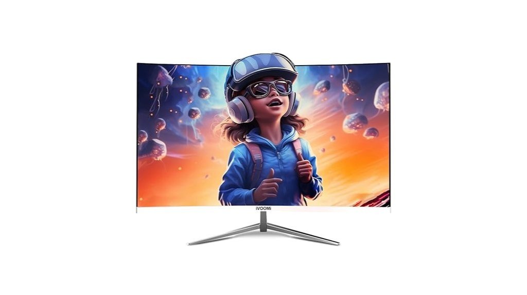 curved led monitor with speakers