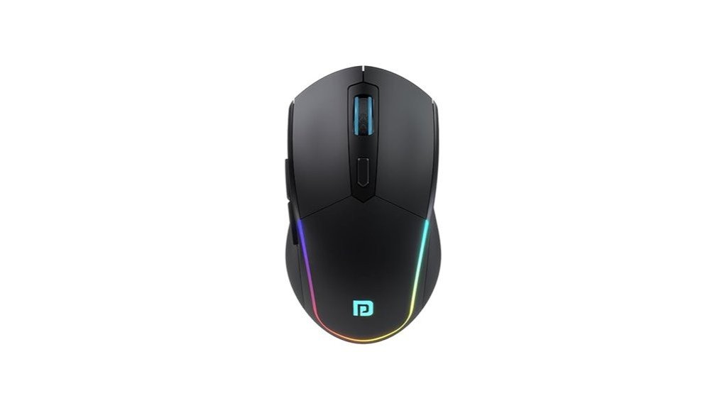 dual wireless rgb mouse