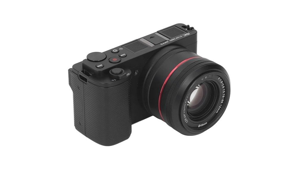 high resolution flip screen camera