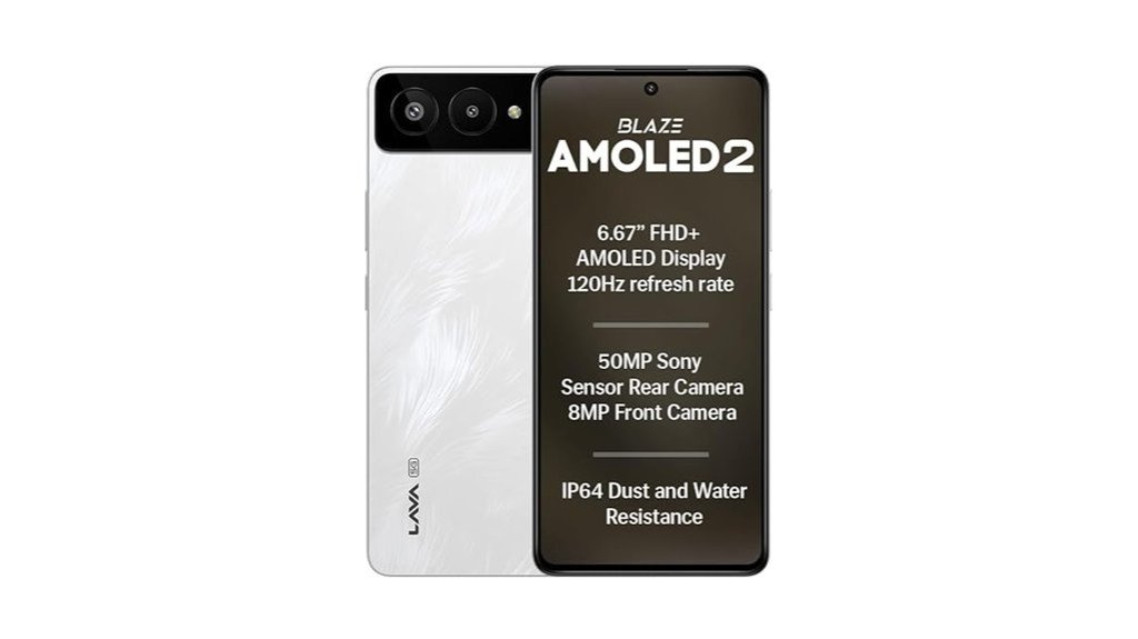 lava blaze amoled smartphone