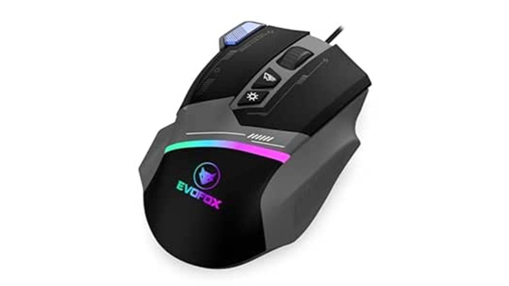 programmable rgb gaming mouse