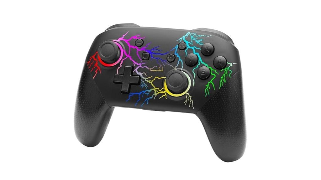 rgb wireless gamepad compatible