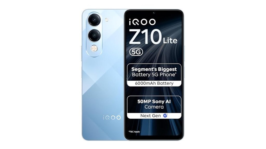 titanium blue 5g smartphone