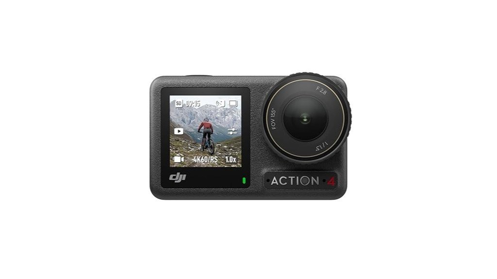 waterproof digital action camera