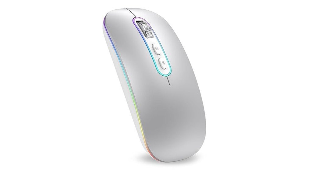 wireless mouse with lights